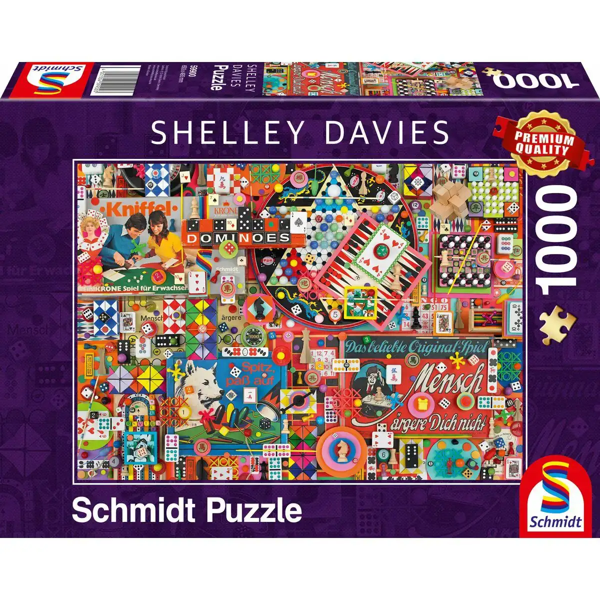Puzzle schmidt spiele vintage board games 1000 pieces _1103. DIAYTAR COTE D'IVOIRE - Où Choisir est une Célébration. Découvrez notre sélection de produits qui représentent la diversité et la joie du Côte d'Ivoire, à chaque étape de votre vie.