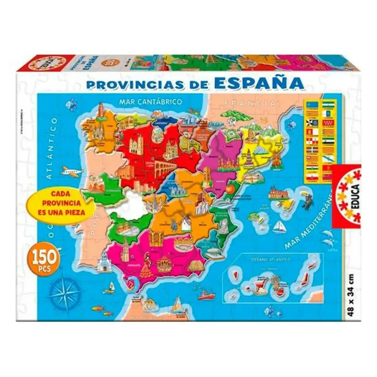 Puzzle spain educa 150 pcs _6685. Découvrez DIAYTAR COTE D'IVOIRE - Votre Destination de Shopping Inspirée. Naviguez à travers nos offres variées et trouvez des articles qui reflètent votre personnalité et vos goûts.