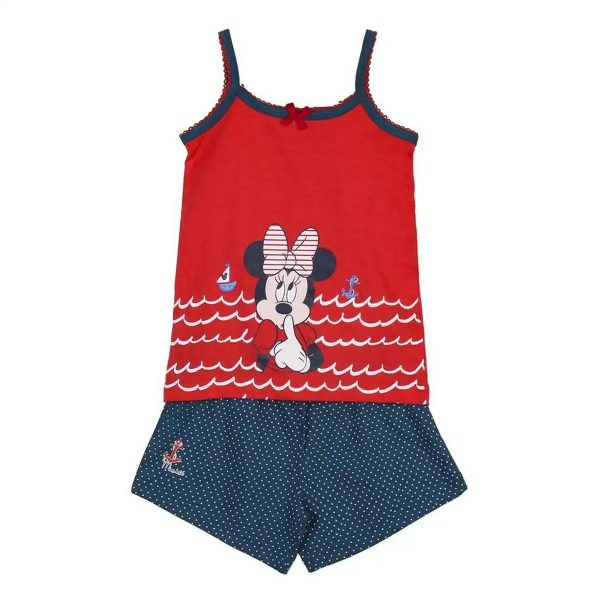 Pyjama d ete minnie mouse blue marine rouge_6850. DIAYTAR COTE D'IVOIRE - L'Art de Vivre le Shopping Éthique. Parcourez notre gamme et choisissez des produits qui reflètent notre engagement envers des pratiques durables.