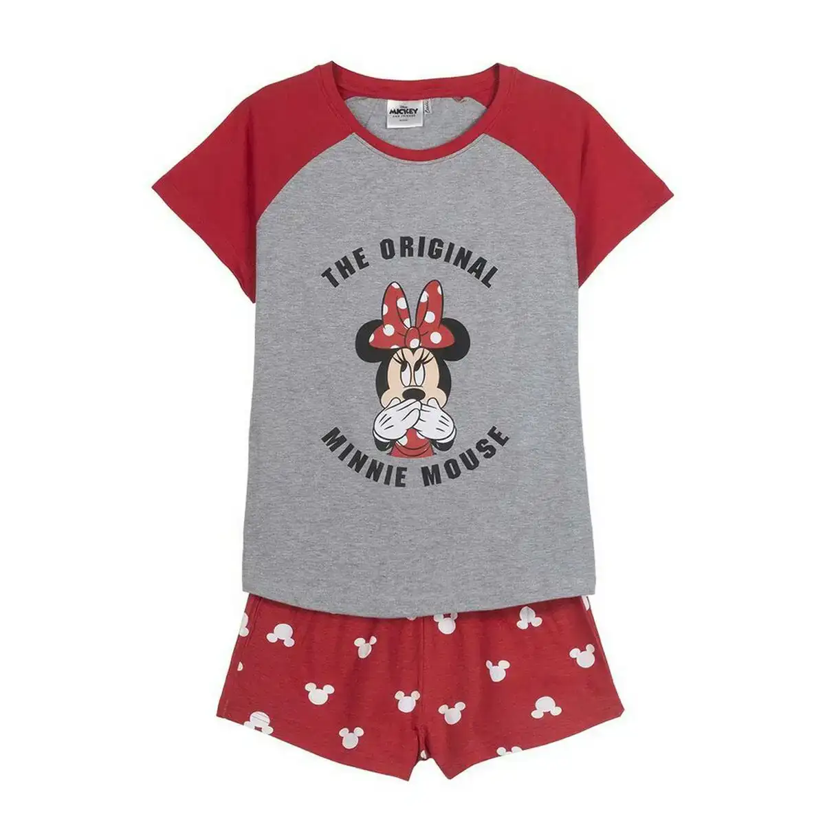 Pyjama d ete minnie mouse femme rouge gris_9957. Entrez dans l'Univers de DIAYTAR COTE D'IVOIRE - Où Choisir est un Plaisir. Explorez notre gamme variée et trouvez des articles qui parlent à votre cœur et à votre style.