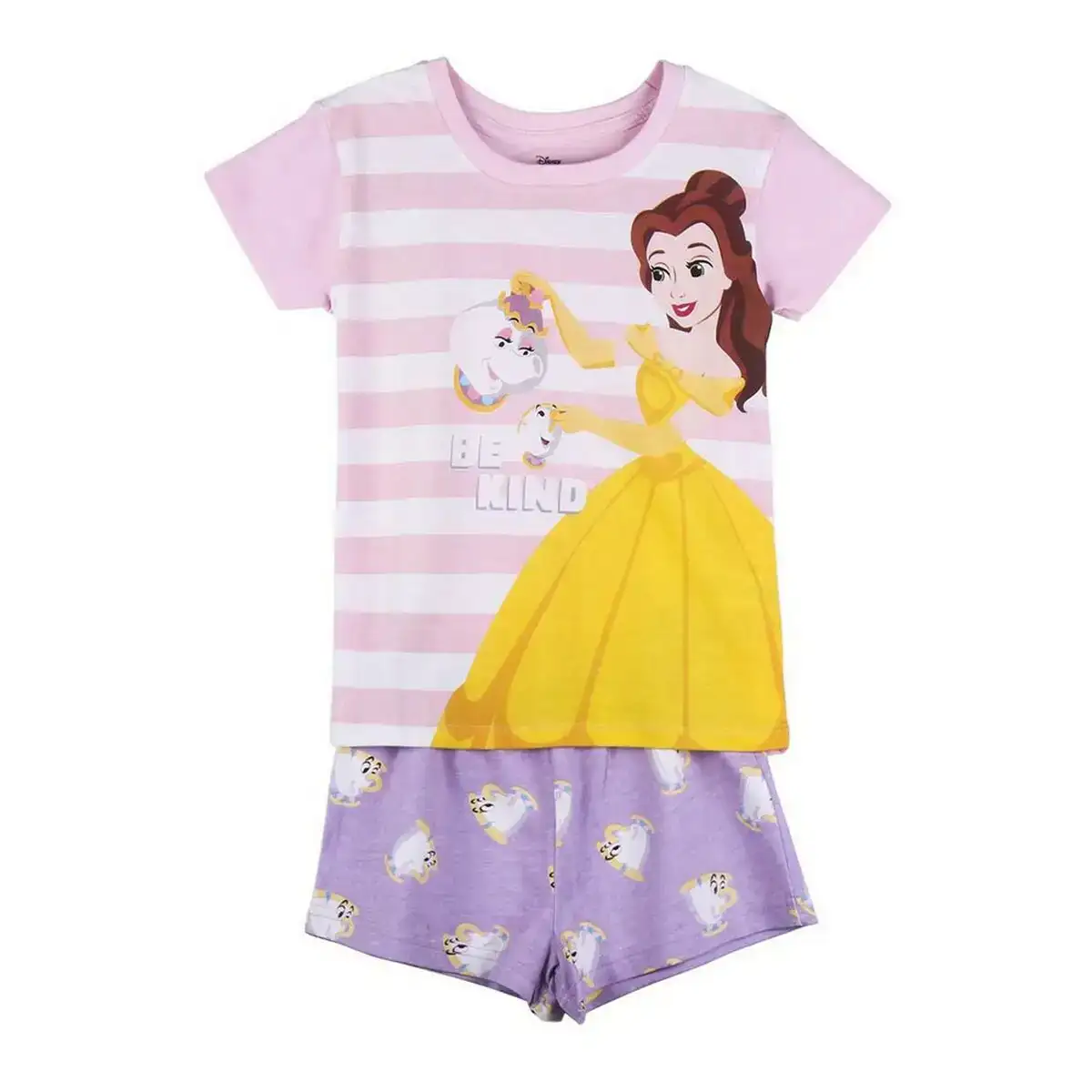 Pyjama d ete princesses disney rose_9065. Entrez dans l'Univers de DIAYTAR COTE D'IVOIRE - Où Chaque Produit a son Histoire. Explorez notre catalogue et découvrez des trésors qui racontent la riche culture du Côte d'Ivoire.