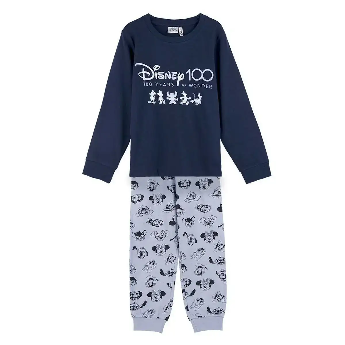 Pyjama enfant disney bleu fonce_9680. DIAYTAR COTE D'IVOIRE - Votre Passage vers la Découverte. Explorez notre boutique en ligne pour trouver des trésors qui vous attendent, du traditionnel à l'avant-garde.