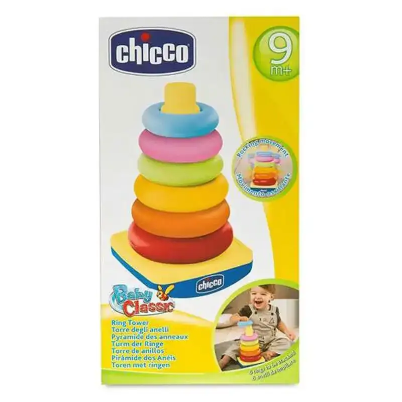 Pyramide voyageuse dondolotto chicco_9865. Bienvenue chez DIAYTAR COTE D'IVOIRE - Où Chaque Produit a son Histoire. Plongez dans notre sélection diversifiée et découvrez des articles qui racontent le riche patrimoine sénégalais.