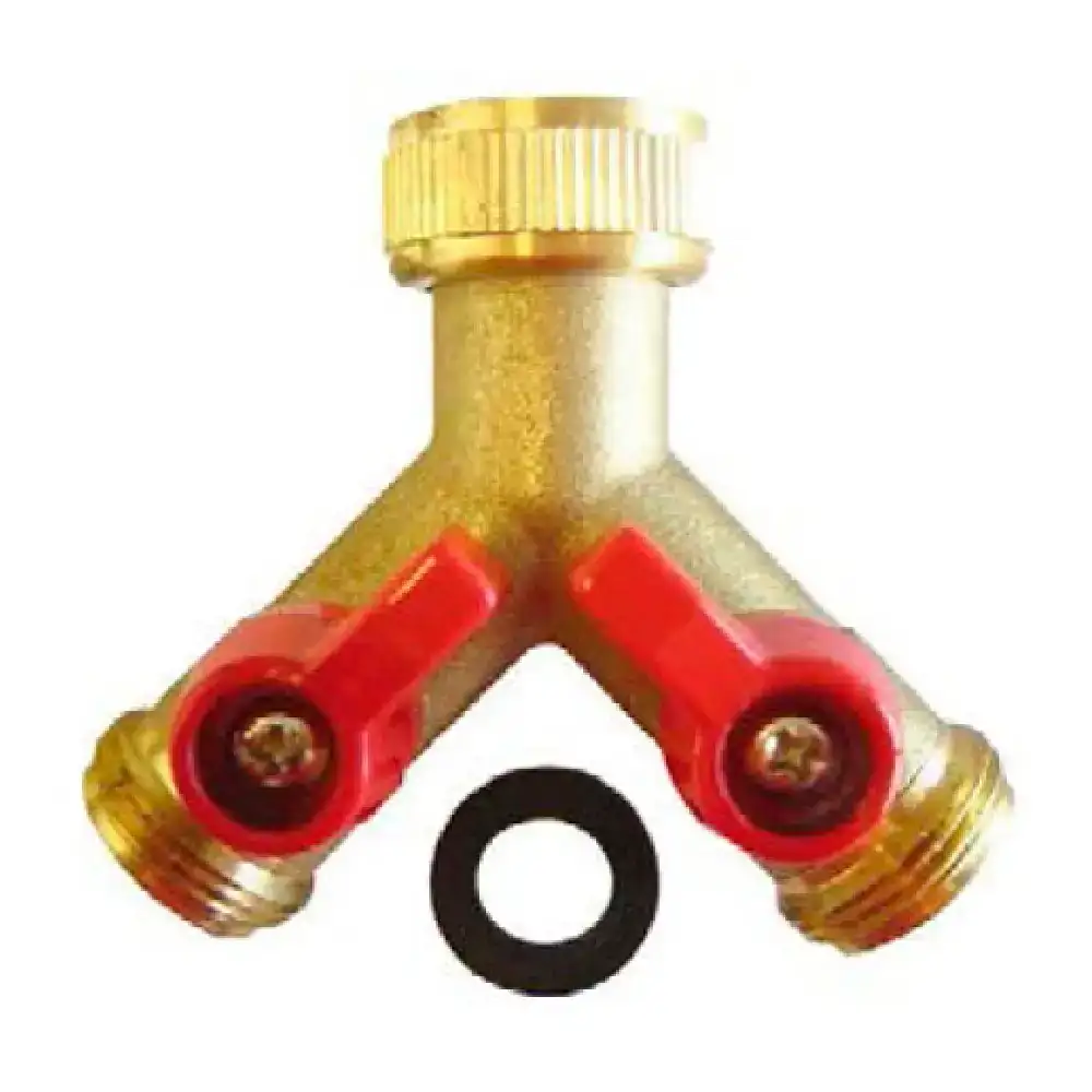 Raccord double imtersa laiton en y_8187. DIAYTAR COTE D'IVOIRE - Votre Plateforme Shopping Engagée. Explorez notre catalogue et choisissez des produits qui reflètent notre dévouement envers la qualité et la satisfaction du client.