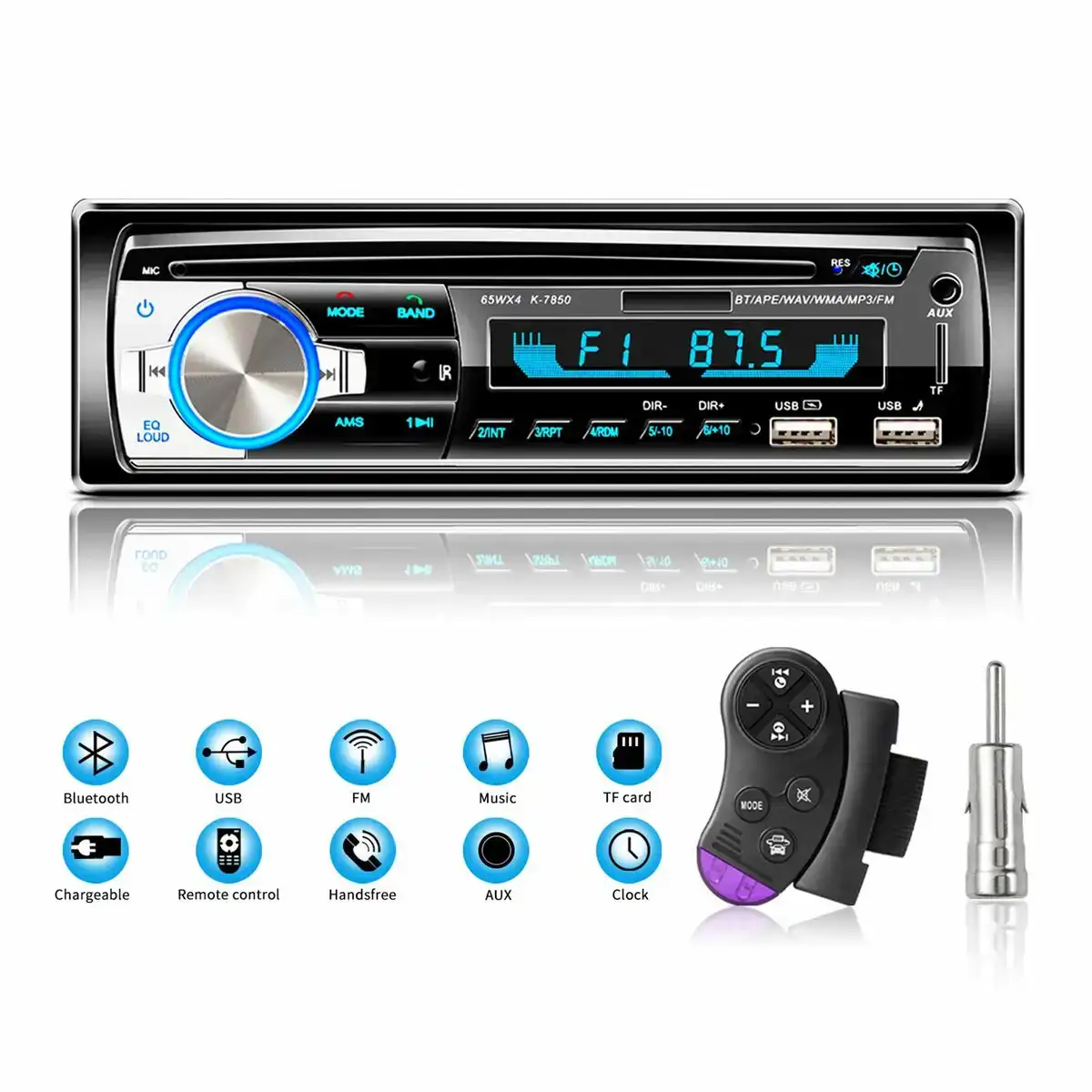 Radio bluetooth mp3 voiture reconditionne a _1980. DIAYTAR COTE D'IVOIRE - Là où Chaque Produit Est une Trouvaille. Parcourez notre catalogue diversifié et découvrez des articles qui enrichiront votre quotidien, du pratique à l'insolite.