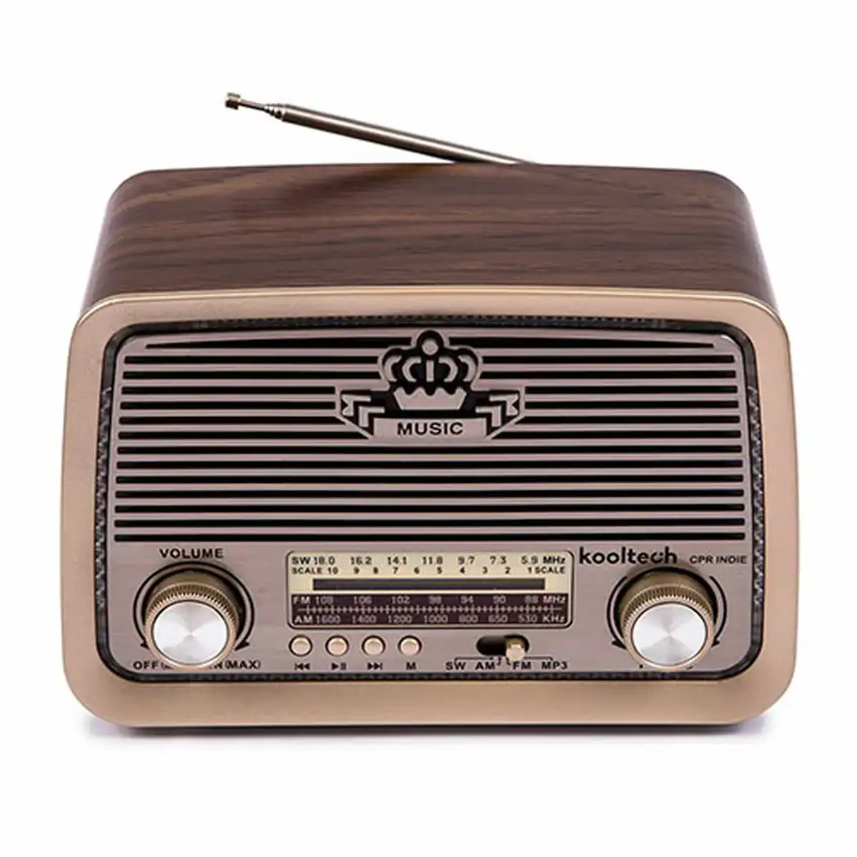 Radio kooltech am fm sw bluetooth marron_6223. Entrez dans l'Univers de DIAYTAR COTE D'IVOIRE - Où Chaque Produit a son Histoire. Explorez notre catalogue et découvrez des trésors qui racontent la riche culture du Côte d'Ivoire.