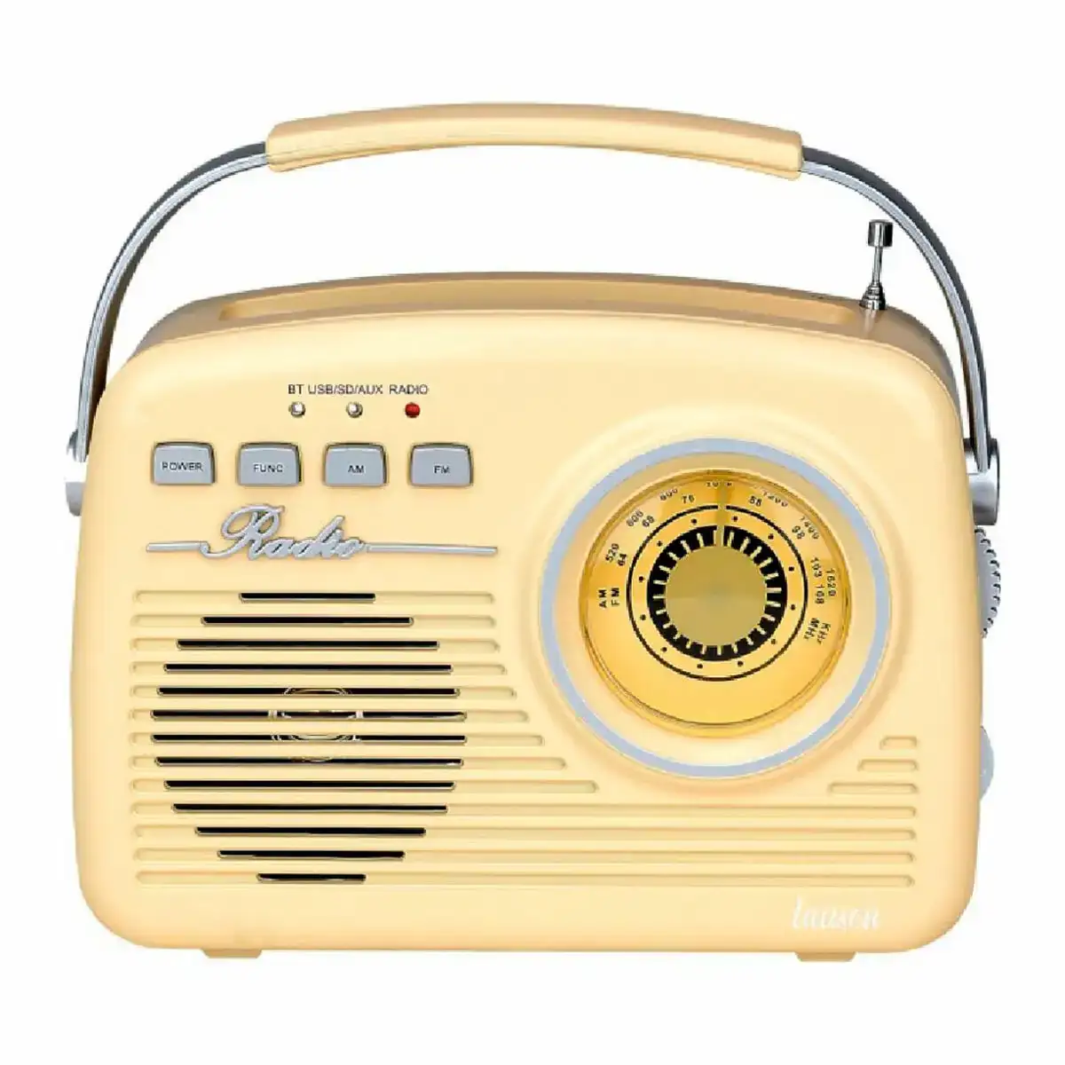Radio lauson ra143 creme vintage_1017. DIAYTAR COTE D'IVOIRE - L'Art du Shopping Sublime. Naviguez à travers notre catalogue et choisissez parmi des produits qui ajoutent une touche raffinée à votre vie quotidienne.