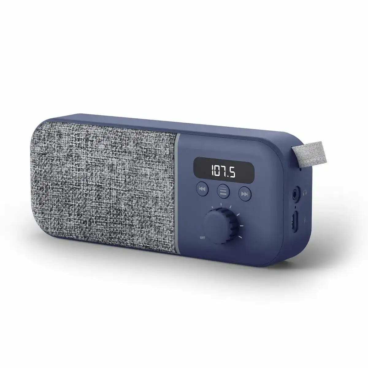 Radio numerique portable energy sistem 449958 1200 mah 3w bleu blanc blue marine_2099. DIAYTAR COTE D'IVOIRE - Où Choisir est une Célébration de l'Artisanat Local. Découvrez notre boutique en ligne et choisissez des produits qui incarnent la passion des artisans sénégalais.