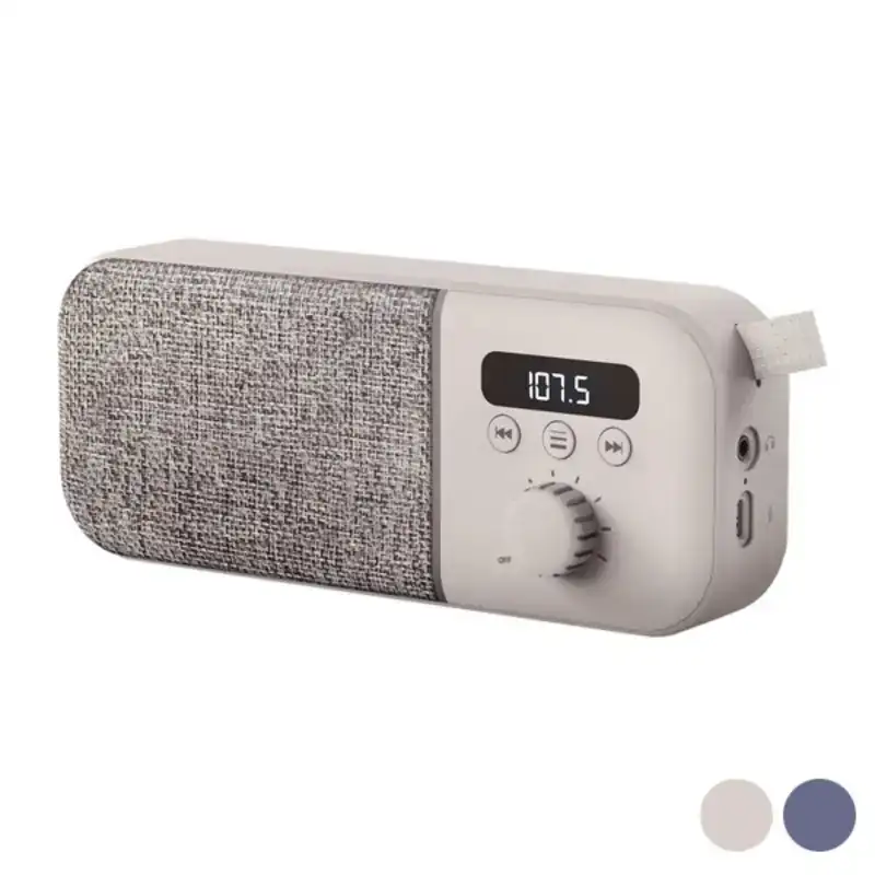 Radio numerique portable energy sistem fabric box fm 1200 mah 3w_2172. DIAYTAR COTE D'IVOIRE - Votre Destination pour un Shopping Réfléchi. Découvrez notre gamme variée et choisissez des produits qui correspondent à vos valeurs et à votre style de vie.