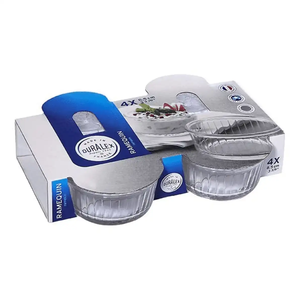 Ramequin duralex ovenchef 4 pieces 13 cl o 8 5 x 4 1 cm _6484. Bienvenue chez DIAYTAR COTE D'IVOIRE - Où le Shopping Devient un Voyage. Explorez notre plateforme pour dénicher des produits uniques, racontant l'histoire et l'âme du Côte d'Ivoire.