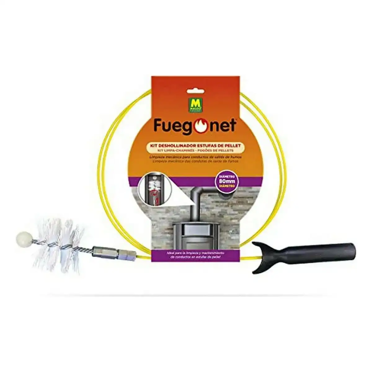 Ramoneur de cheminee masso kit_5747. DIAYTAR COTE D'IVOIRE - Votre Paradis Shopping au Cœur du Côte d'Ivoire. Explorez notre boutique en ligne et découvrez des produits conçus pour enchanter chaque aspect de votre vie.