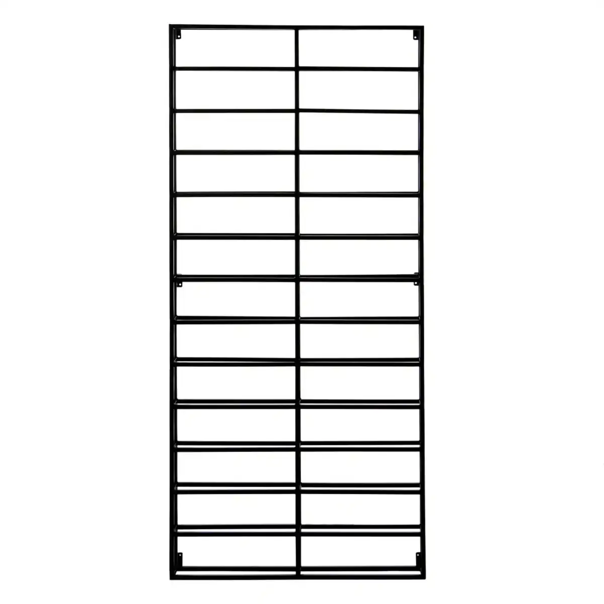 Range bouteilles 71 x 12 x 160 cm noir metal_9964. DIAYTAR COTE D'IVOIRE - Où Choisir Devient une Découverte. Explorez notre boutique en ligne et trouvez des articles qui vous surprennent et vous ravissent à chaque clic.
