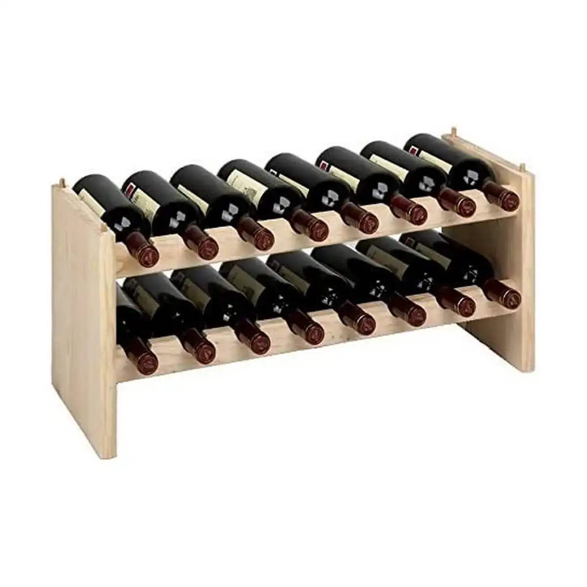 Range bouteilles astigarraga merlot marron pin 68 8 x 25 x 30 cm _8616. Entrez dans l'Univers de DIAYTAR COTE D'IVOIRE - Où le Choix Rencontre l'Authenticité. Explorez nos rayons virtuels et trouvez des produits qui incarnent la richesse de notre culture.