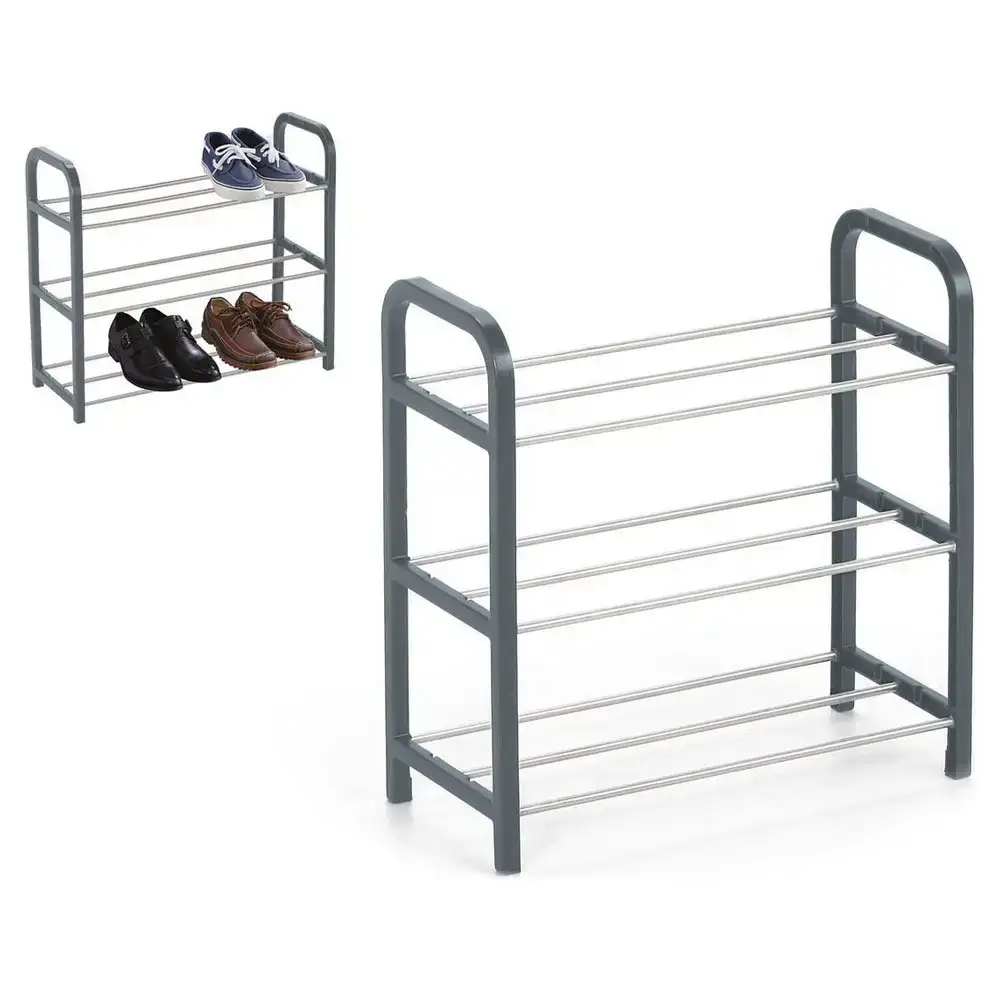 Range chaussures confortime metal plastique 3 niveaux 40 x 19 x 44 cm _9247. DIAYTAR COTE D'IVOIRE - Où Votre Shopping Prend Vie. Explorez notre boutique en ligne pour trouver des articles qui vous ressemblent et qui ajoutent de l'éclat à votre quotidien.