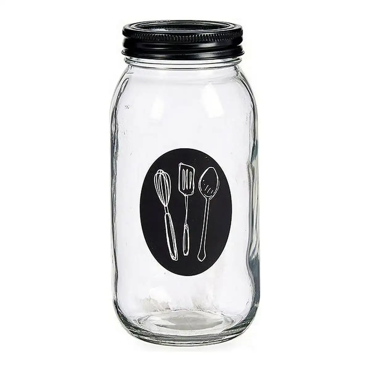 Range couverts 840 ml metal transparent verre 9 x 17 x 9 cm_1041. DIAYTAR COTE D'IVOIRE - Votre Univers Shopping Éclectique. Explorez nos offres variées et découvrez des articles qui embrassent la diversité et la polyvalence de vos besoins.