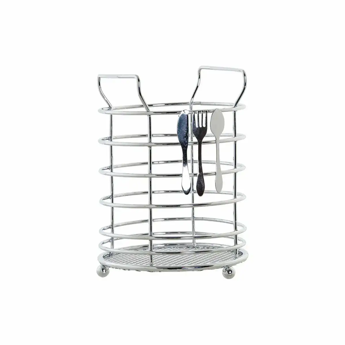 Range couverts dkd home decor argente metal plastique 11 5 x 11 5 x 15 cm_7610. DIAYTAR COTE D'IVOIRE - Votre Destination pour un Shopping Réfléchi. Découvrez notre gamme variée et choisissez des produits qui correspondent à vos valeurs et à votre style de vie.