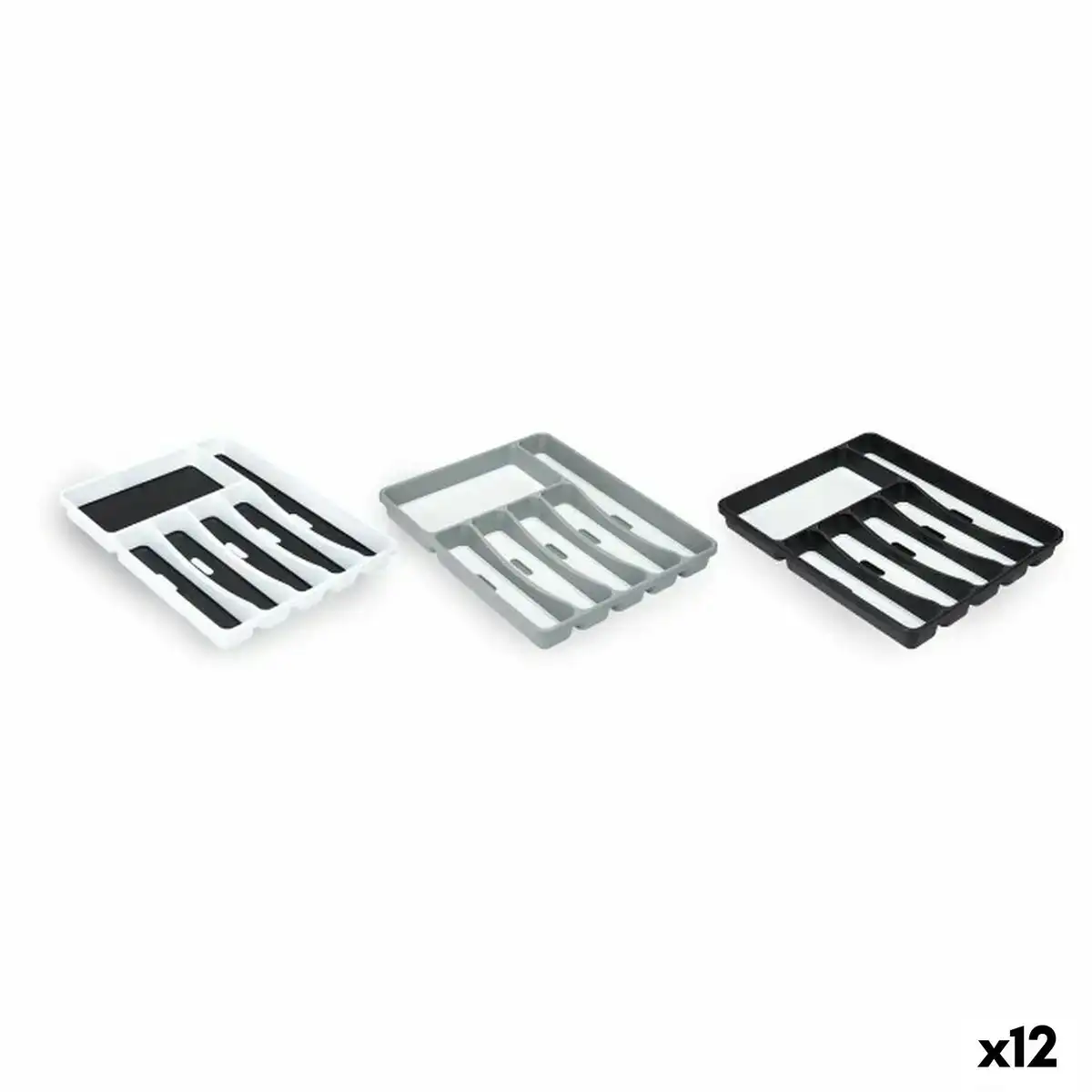 Range couverts polypropylene 32 5 x 4 5 x 40 5 cm 12 unites _4499. DIAYTAR COTE D'IVOIRE - Votre Destinée Shopping Personnalisée. Plongez dans notre boutique en ligne et créez votre propre expérience de shopping en choisissant parmi nos produits variés.