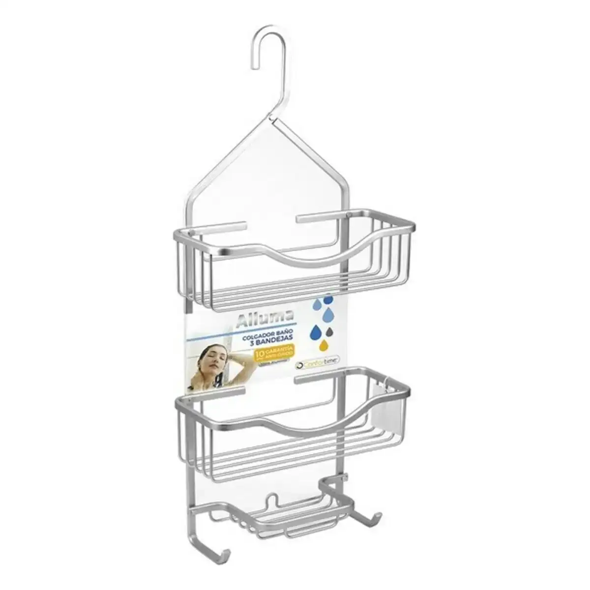 Rangement de douche confortime aluminium 27 5 x 12 x 63 5 cm _5504. Bienvenue chez DIAYTAR COTE D'IVOIRE - Votre Porte d'Accès à la Diversité. Découvrez notre boutique en ligne et choisissez parmi une pléthore d'articles qui célèbrent la richesse culturelle du Côte d'Ivoire et au-delà.