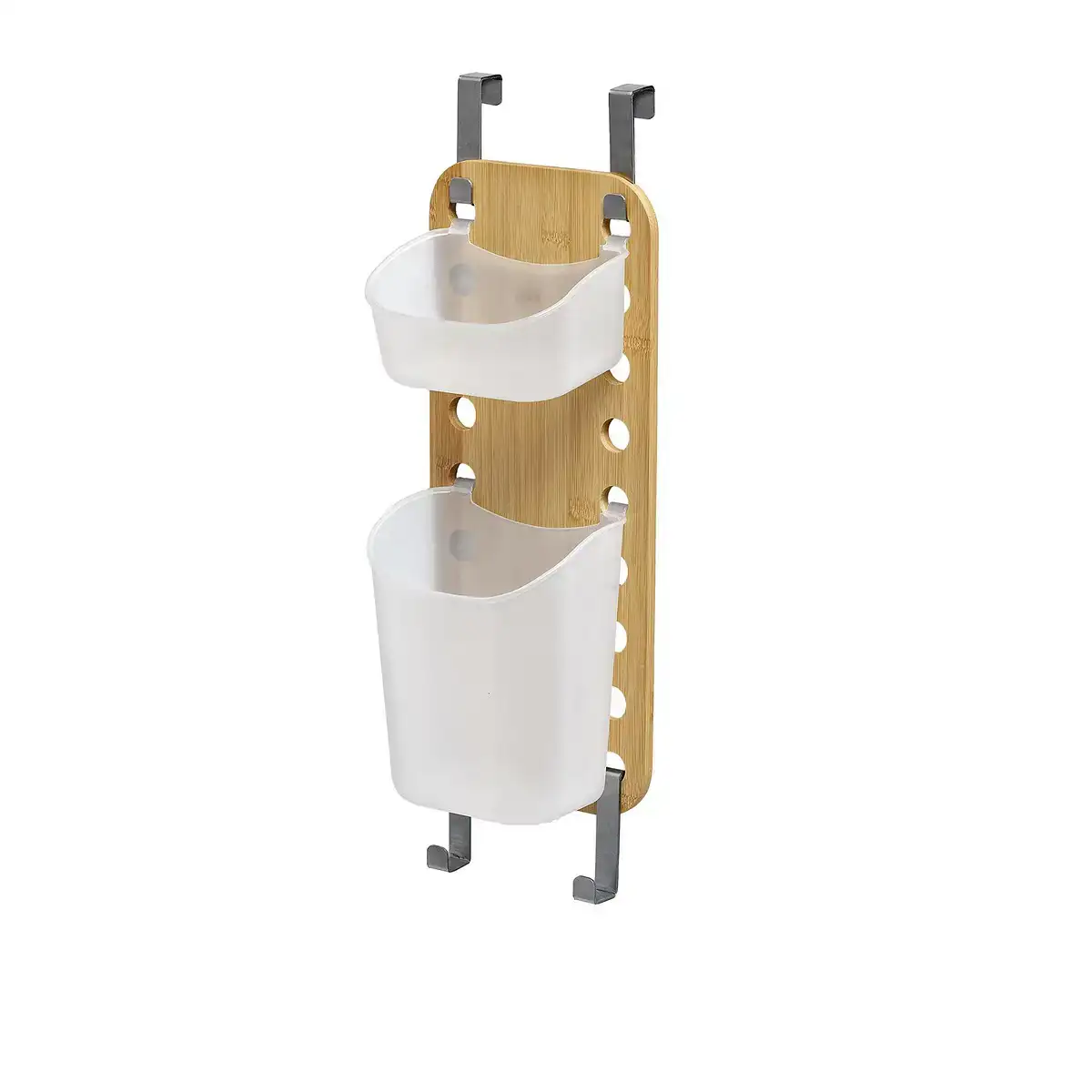 Rangement de douche naturel 40 x 14 5 x 10 cm _3394. DIAYTAR COTE D'IVOIRE - L'Art de Vivre le Shopping Éthique. Parcourez notre gamme et choisissez des produits qui reflètent notre engagement envers des pratiques durables.