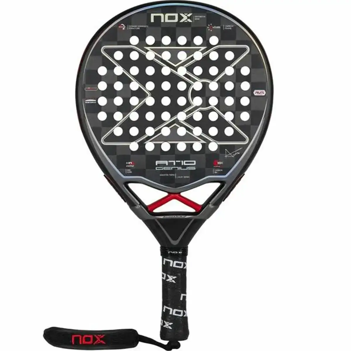 Raquette de padel nox t10 genius 18k by agustin tapia noir_1620. DIAYTAR COTE D'IVOIRE - Où Chaque Produit est une Promesse de Qualité. Explorez notre boutique en ligne et choisissez des produits qui répondent à vos exigences élevées.