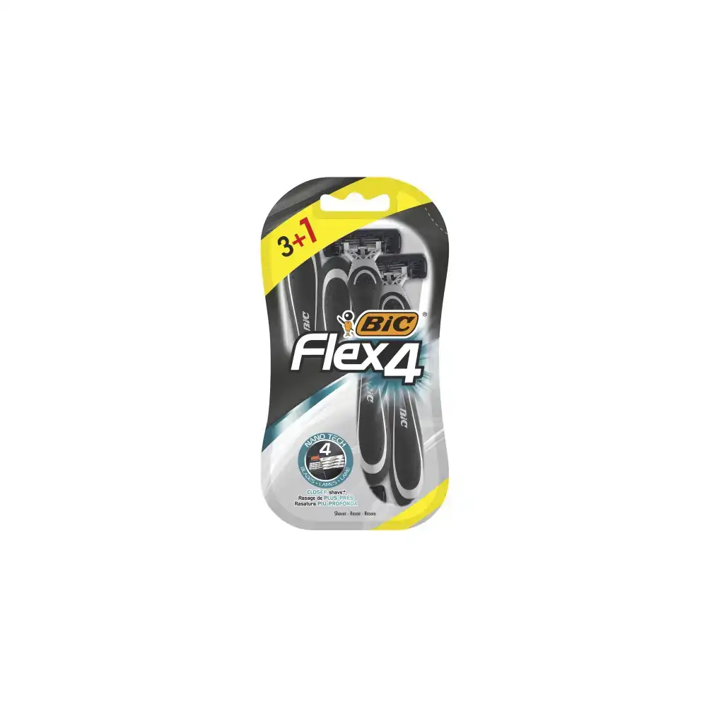 Rasoir bic flex4 4 uds _8982. Entrez dans le Monde de DIAYTAR COTE D'IVOIRE - Où Chaque Produit Raconte une Histoire Unique. Explorez notre sélection et laissez-vous transporter par des récits à travers les articles que vous choisissez.