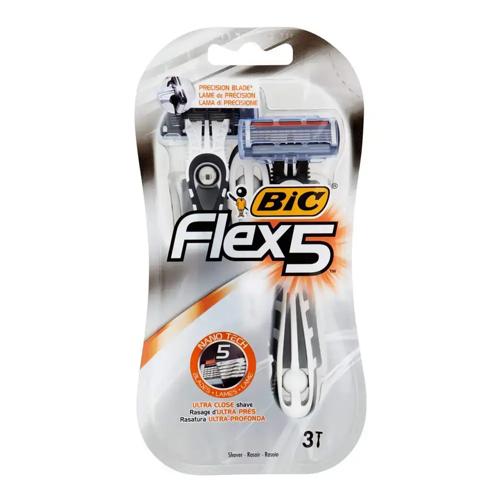 Rasoir bic flex5 3 uds _6635. DIAYTAR COTE D'IVOIRE - Votre Univers Shopping Éclectique. Explorez nos offres variées et découvrez des articles qui embrassent la diversité et la polyvalence de vos besoins.