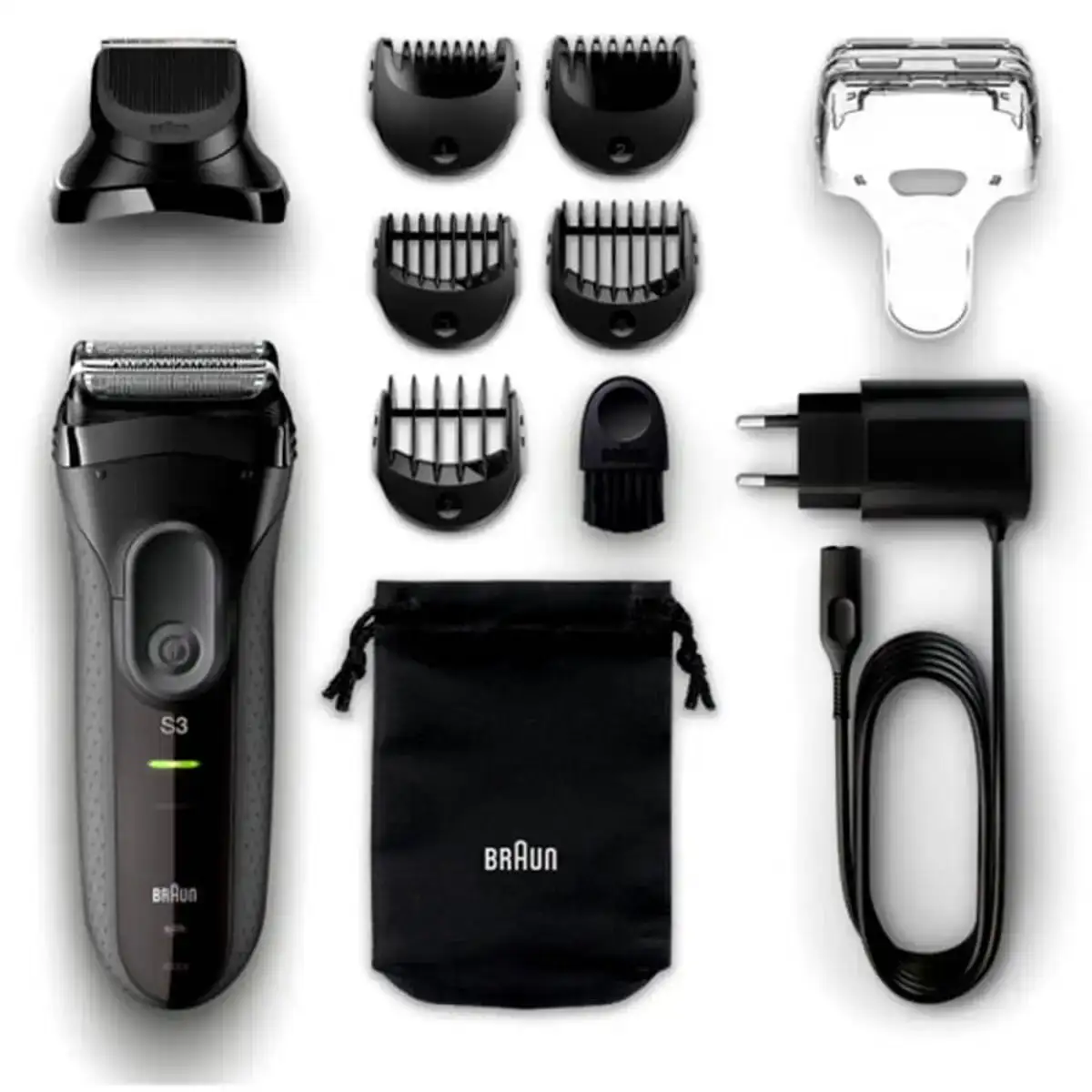 Rasoir electrique braun 3000bt_2806. Bienvenue chez DIAYTAR COTE D'IVOIRE - Où Chaque Objet a son Histoire. Découvrez notre sélection méticuleuse et choisissez des articles qui racontent l'âme du Côte d'Ivoire.