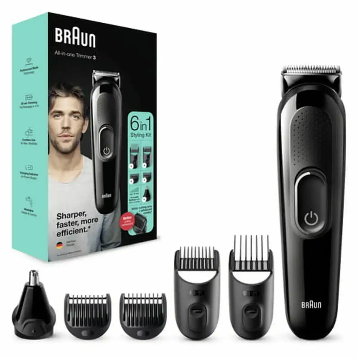 Rasoir electrique braun mgk3320 4 unites _6612. Bienvenue sur DIAYTAR COTE D'IVOIRE - Votre Galerie Shopping Personnalisée. Découvrez un monde de produits diversifiés qui expriment votre style unique et votre passion pour la qualité.