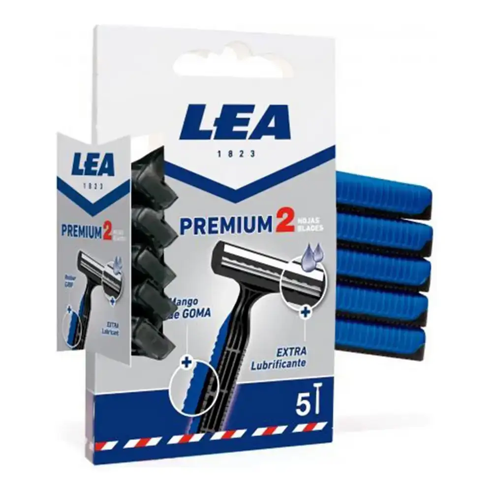 Rasoir premium2 lea lea 5 uds _9410. DIAYTAR COTE D'IVOIRE - Votre Destination pour un Shopping Éclairé. Parcourez notre boutique en ligne pour découvrir des produits de qualité qui embelliront votre quotidien.