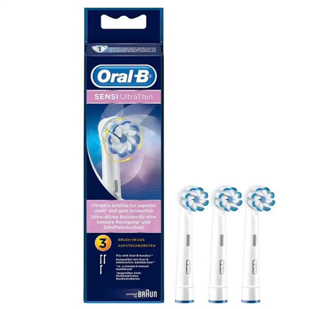 Rechange brosse a dents electrique oral b eb 60 3 ultra sensitive_7829. DIAYTAR COTE D'IVOIRE - Votre Destination pour un Shopping Réfléchi. Découvrez notre gamme variée et choisissez des produits qui correspondent à vos valeurs et à votre style de vie.
