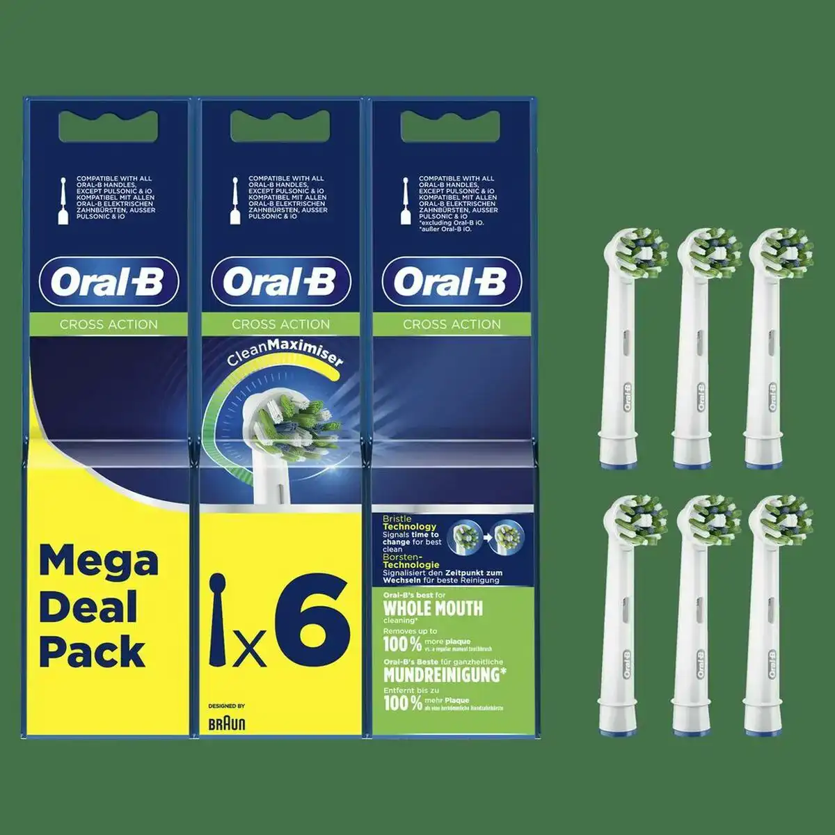 Rechange brosse a dents electrique oral b eb50 cross action_7432. Bienvenue sur DIAYTAR COTE D'IVOIRE - Votre Galerie Shopping Personnalisée. Découvrez un monde de produits diversifiés qui expriment votre style unique et votre passion pour la qualité.