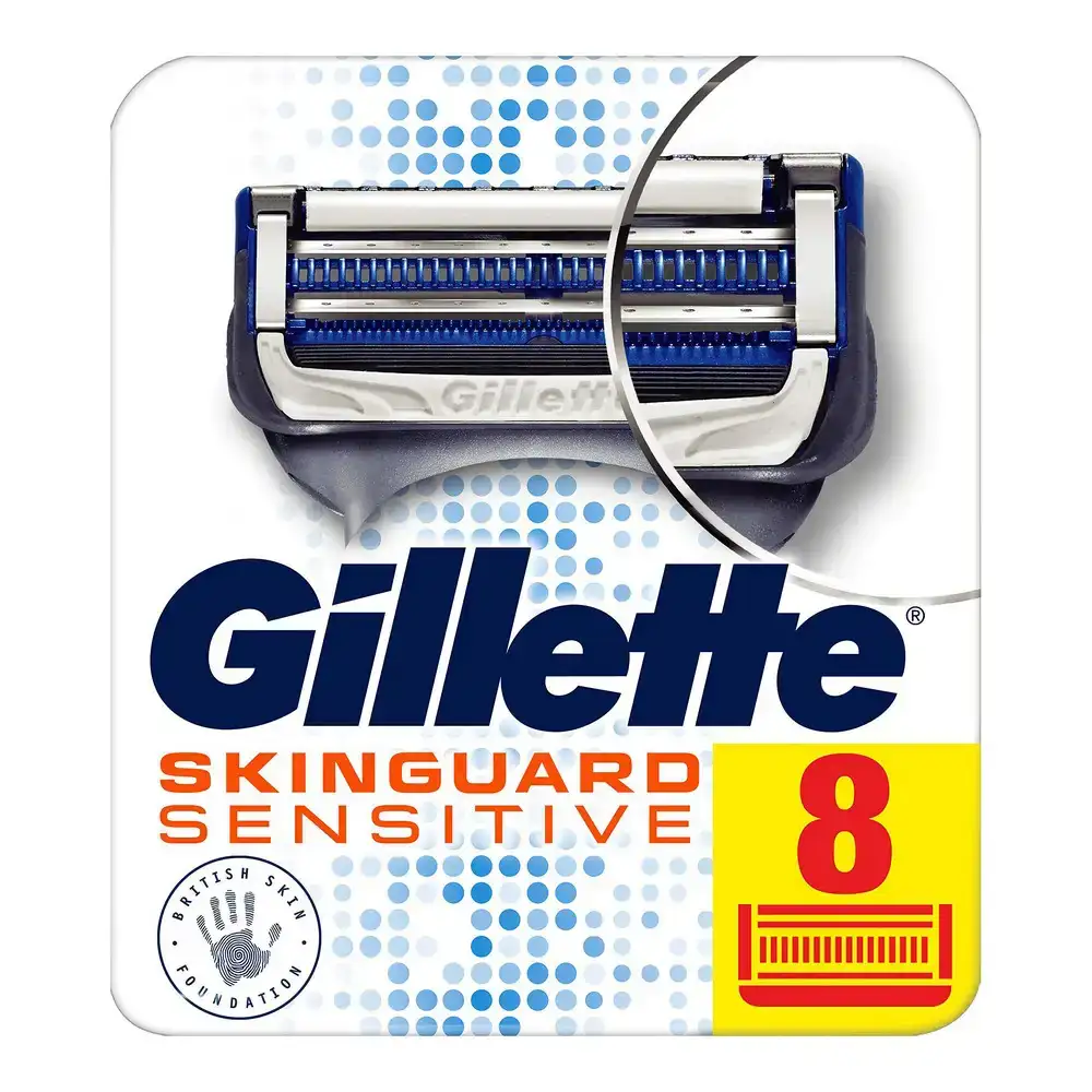 Rechanges pour lame de rasoir gillette skinguard sensitive 8 unites_9290. DIAYTAR COTE D'IVOIRE - Où Choisir Devient une Expérience Personnalisée. Explorez notre boutique en ligne pour découvrir des produits qui s'adaptent à votre style et à votre essence.