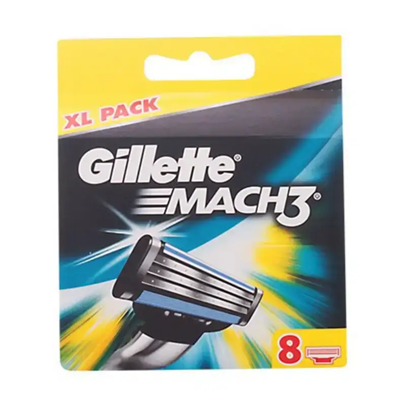 Rechanges pour lame de rasoir mach 3 gillette 7702018263783 8 uds _6233. DIAYTAR COTE D'IVOIRE - Où Choisir est une Découverte. Parcourez notre catalogue et trouvez des articles qui éveillent votre curiosité et enrichissent votre expérience shopping.