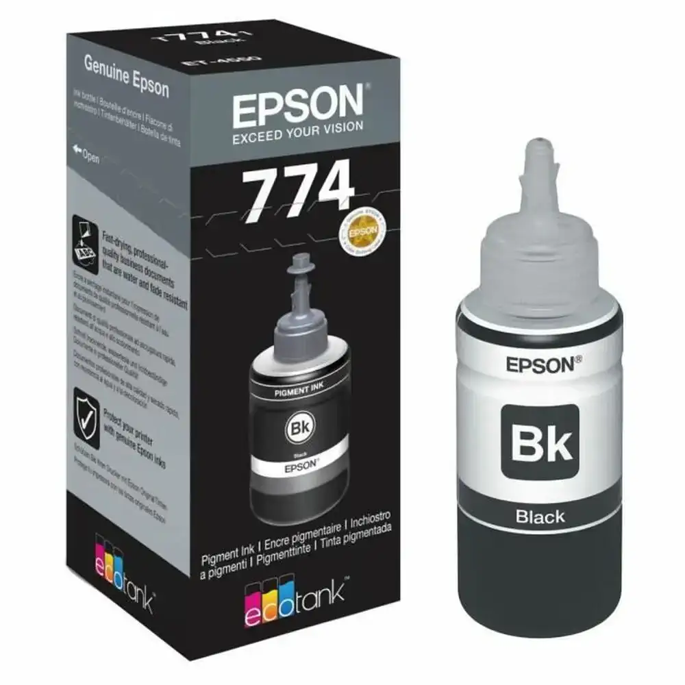Recharge d encre epson 774 noir_8136. DIAYTAR COTE D'IVOIRE - Votre Destination pour un Shopping Inégalé. Naviguez à travers notre sélection minutieuse pour trouver des produits qui répondent à tous vos besoins.