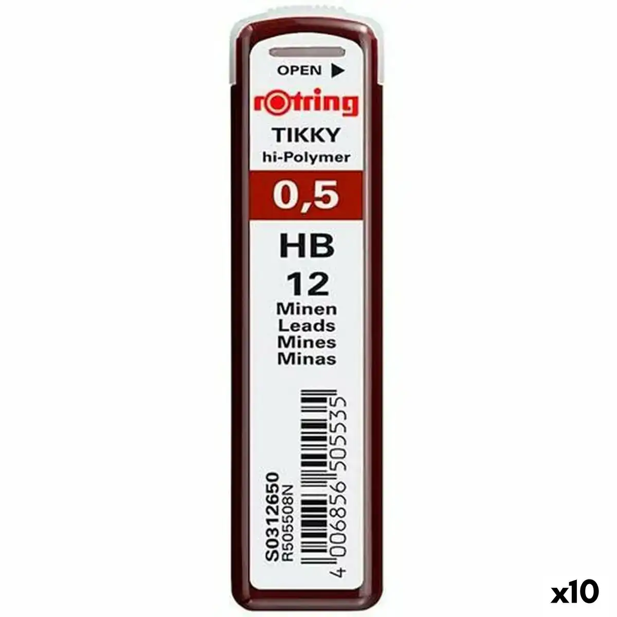Recharge de mine rotring polymer 0 5 mm 10 unites _3790. DIAYTAR COTE D'IVOIRE - Votre Compagnon Shopping, Votre Style Unique. Explorez notre boutique en ligne pour dénicher des trésors qui expriment qui vous êtes, de la mode à la maison.