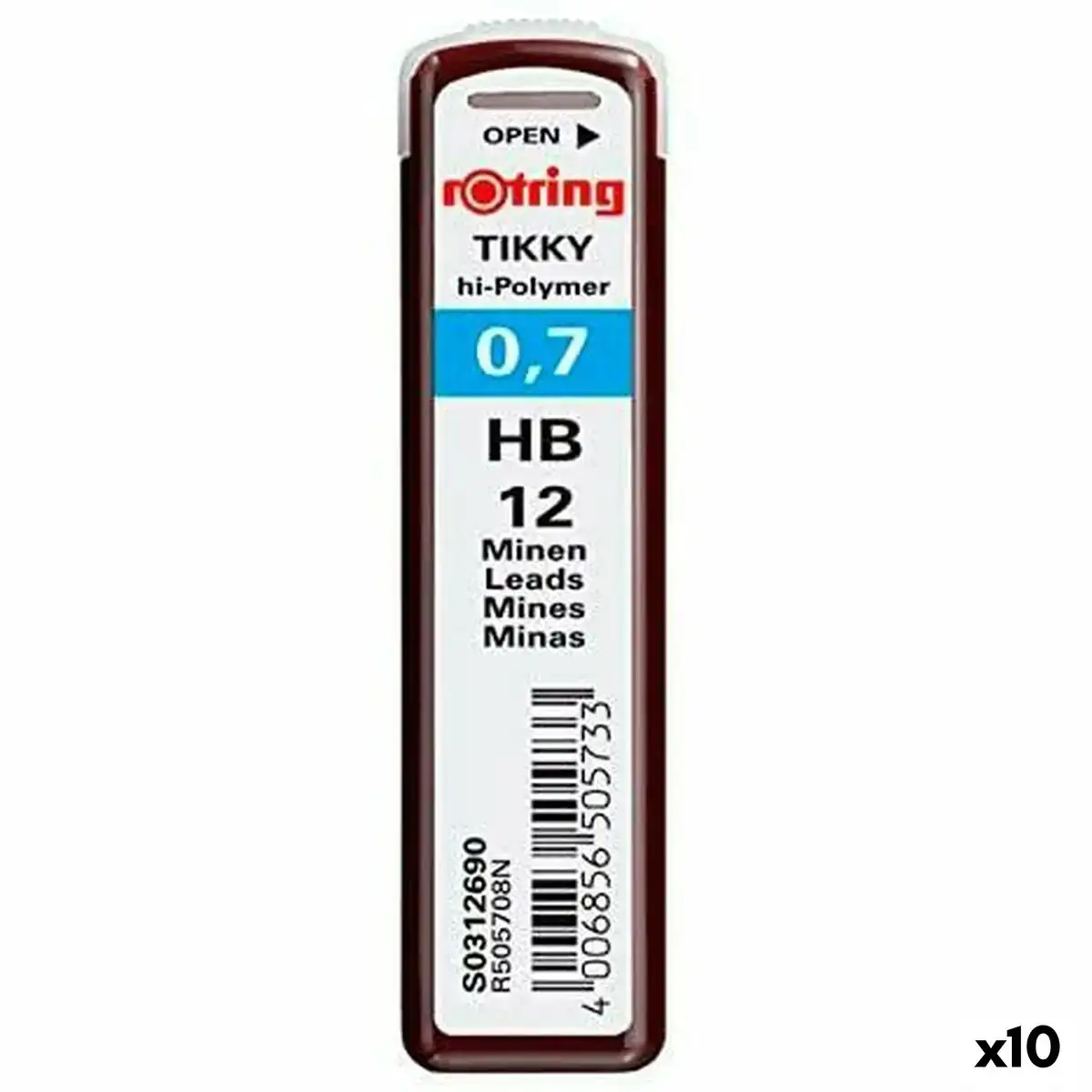 Recharge de mine rotring polymer 0 7 mm 10 unites _7505. Votre Destination de Choix: DIAYTAR COTE D'IVOIRE - Où l'Authenticité Rencontre la Commodité. Faites l'expérience de magasiner en ligne pour des articles qui incarnent la richesse culturelle et la modernité du Côte d'Ivoire.
