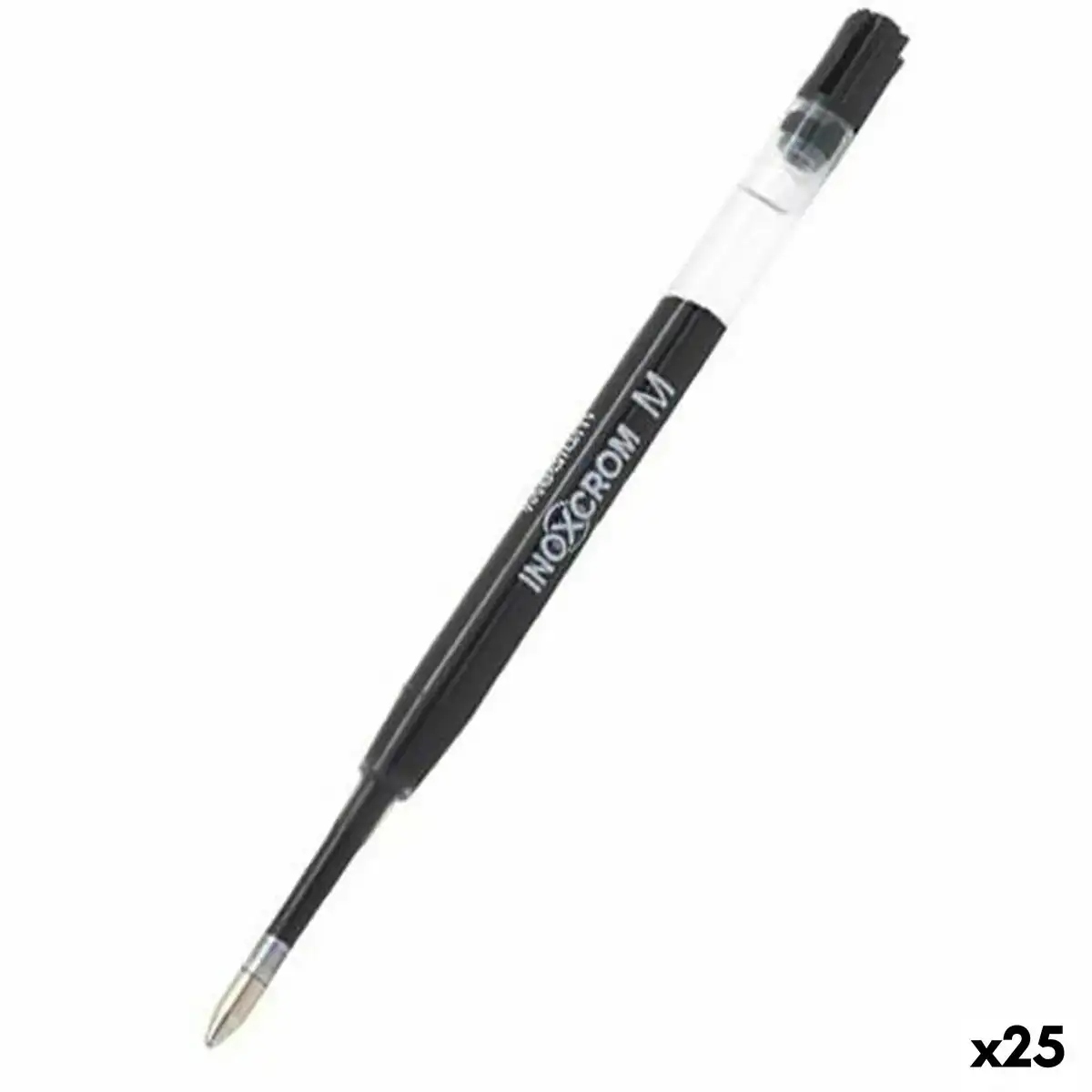 Recharge pour stylo inoxcrom m noir 1 mm 25 unites _7448. Entrez dans l'Univers de DIAYTAR COTE D'IVOIRE - Où Chaque Produit a son Histoire. Explorez notre catalogue et découvrez des trésors qui racontent la riche culture du Côte d'Ivoire.