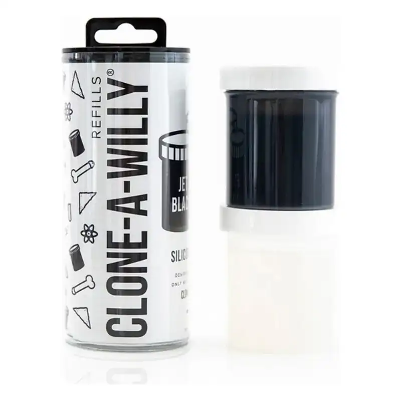 Recharge silicone pour clone penis jet black clone a willy_4772. DIAYTAR COTE D'IVOIRE - Où Choisir est un Plaisir. Explorez notre boutique en ligne et choisissez parmi des produits de qualité qui satisferont vos besoins et vos goûts.
