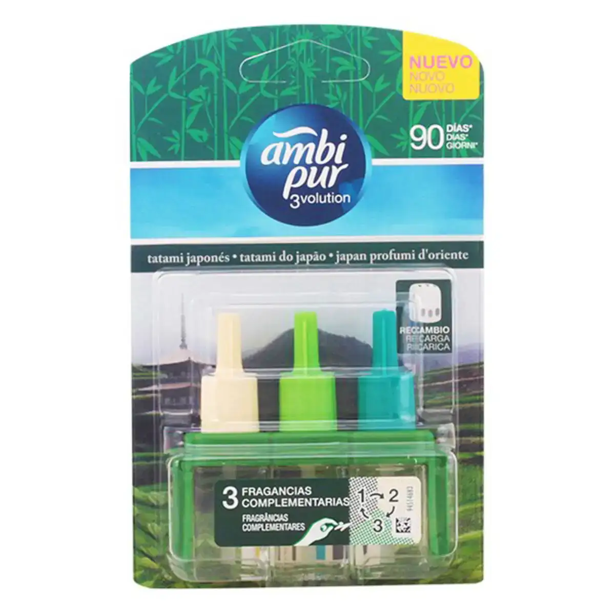 Recharges pour diffuseur electrique 3volution tatami ambi pur 3 uds _5585. DIAYTAR COTE D'IVOIRE - Votre Destination Shopping pour Tous. Parcourez notre boutique en ligne et découvrez une variété de produits pour satisfaire tous vos besoins et désirs.