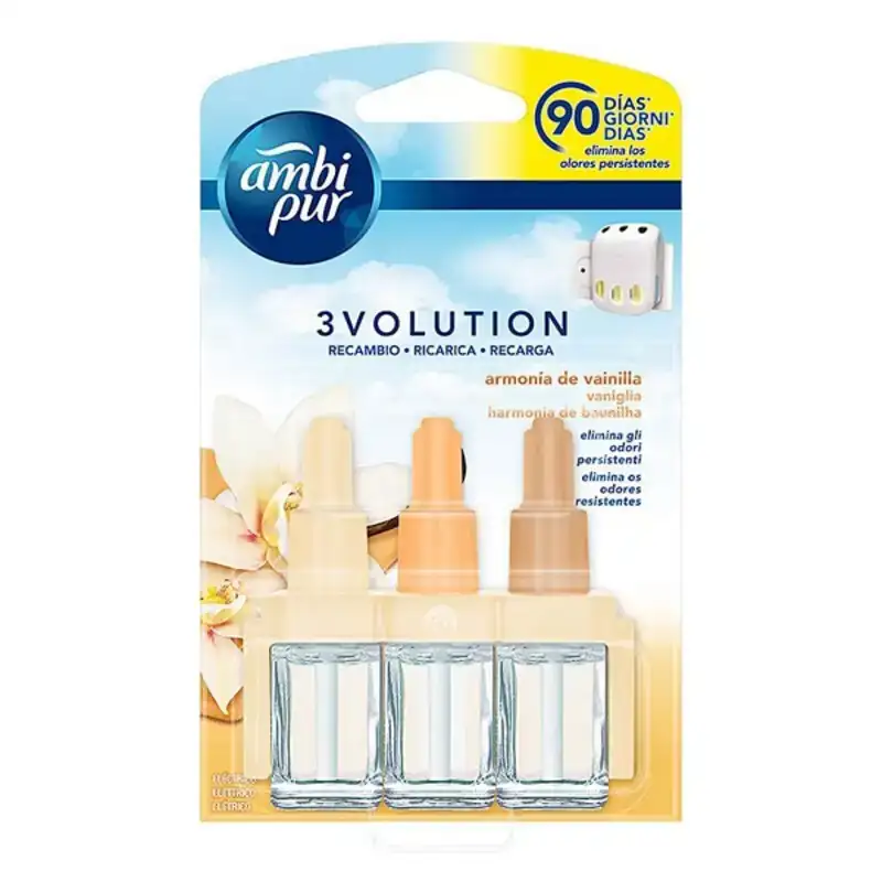 Recharges pour diffuseur electrique 3volution vainilla harmony ambi pur 21 ml _5154. DIAYTAR COTE D'IVOIRE - Votre Passage vers le Chic et l'Élégance. Naviguez à travers notre boutique en ligne pour trouver des produits qui ajoutent une touche sophistiquée à votre style.