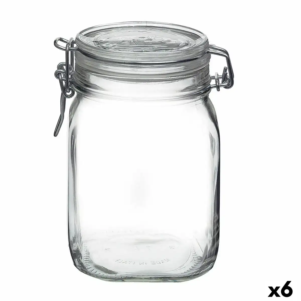 Recipient de conservation des aliments bormioli rocco fido transparent verre 1 l 6 unites _4969. Bienvenue chez DIAYTAR COTE D'IVOIRE - Là où les Désirs Prendent Vie. Explorez notre boutique en ligne et laissez-vous séduire par des articles qui font écho à vos aspirations et à votre style unique.