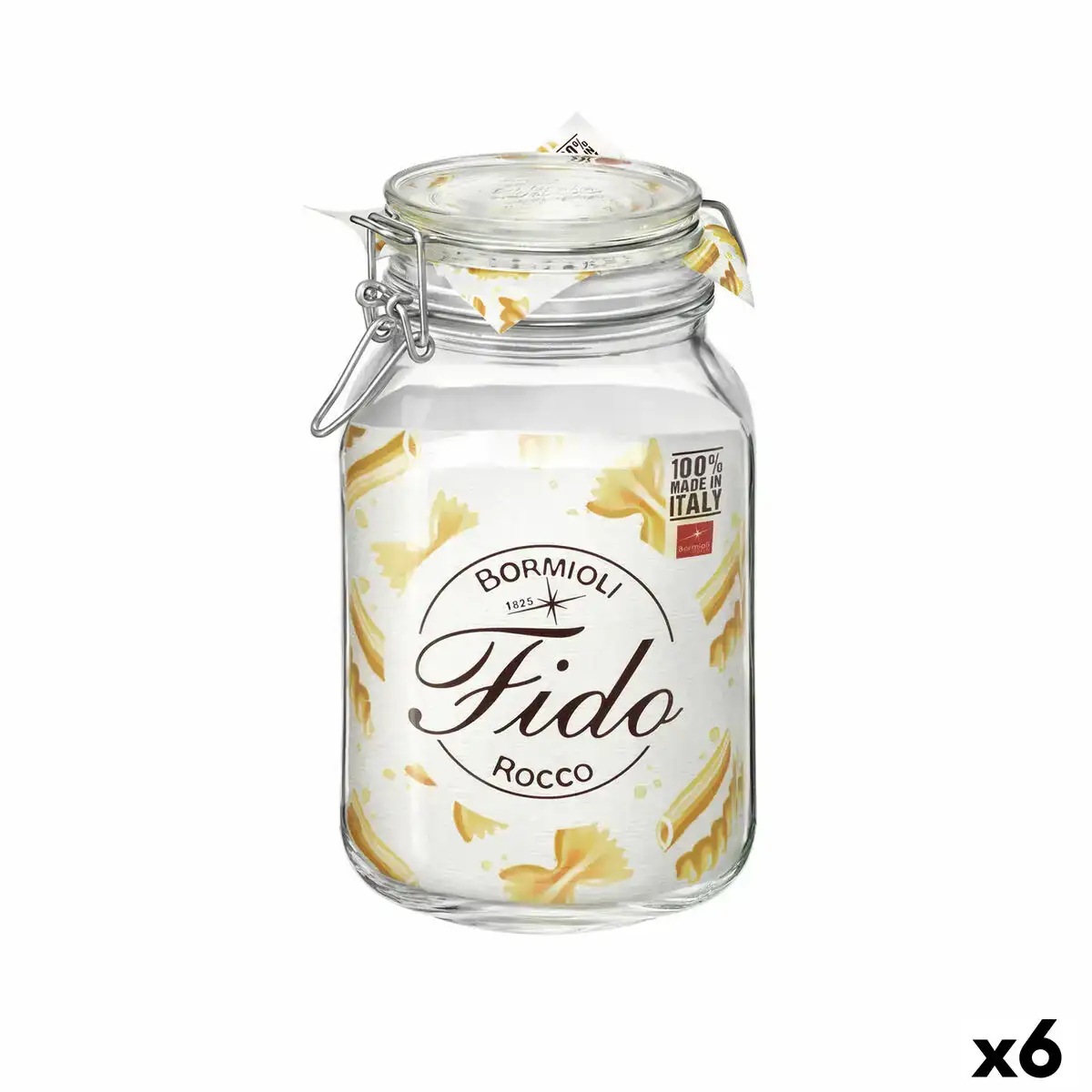 Recipient de conservation des aliments bormioli rocco fido transparent verre 2 l 6 unites _3895. DIAYTAR COTE D'IVOIRE - L'Écrin de Vos Désirs Shopping. Parcourez notre boutique en ligne et explorez des produits minutieusement choisis pour répondre à vos envies les plus exigeantes.