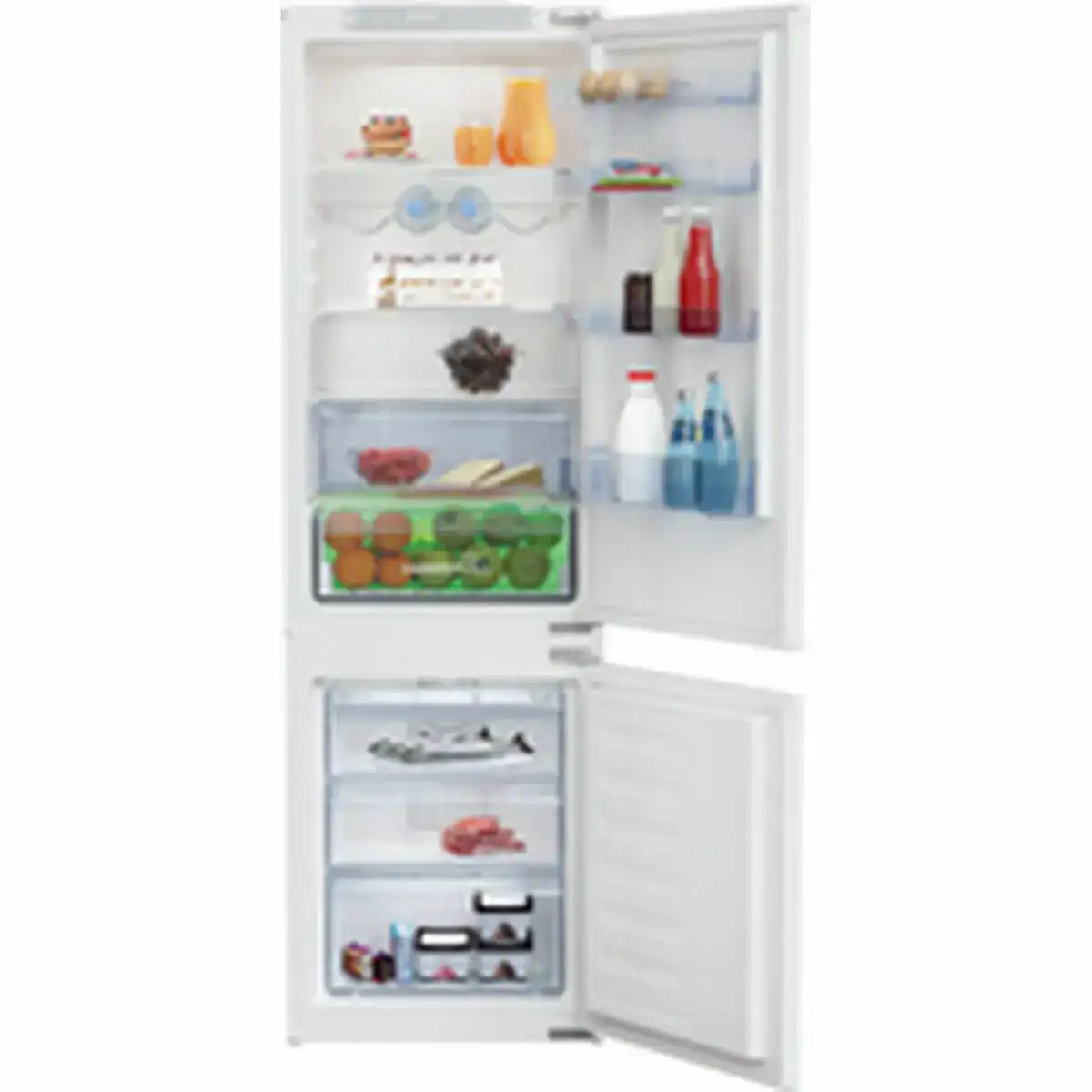 Refrigerateur combine beko bcha275e4sn blanc multicouleur 178 1 x 54 cm _7569. DIAYTAR COTE D'IVOIRE - L'Art du Shopping Distinctif. Naviguez à travers notre gamme soigneusement sélectionnée et choisissez des produits qui définissent votre mode de vie.
