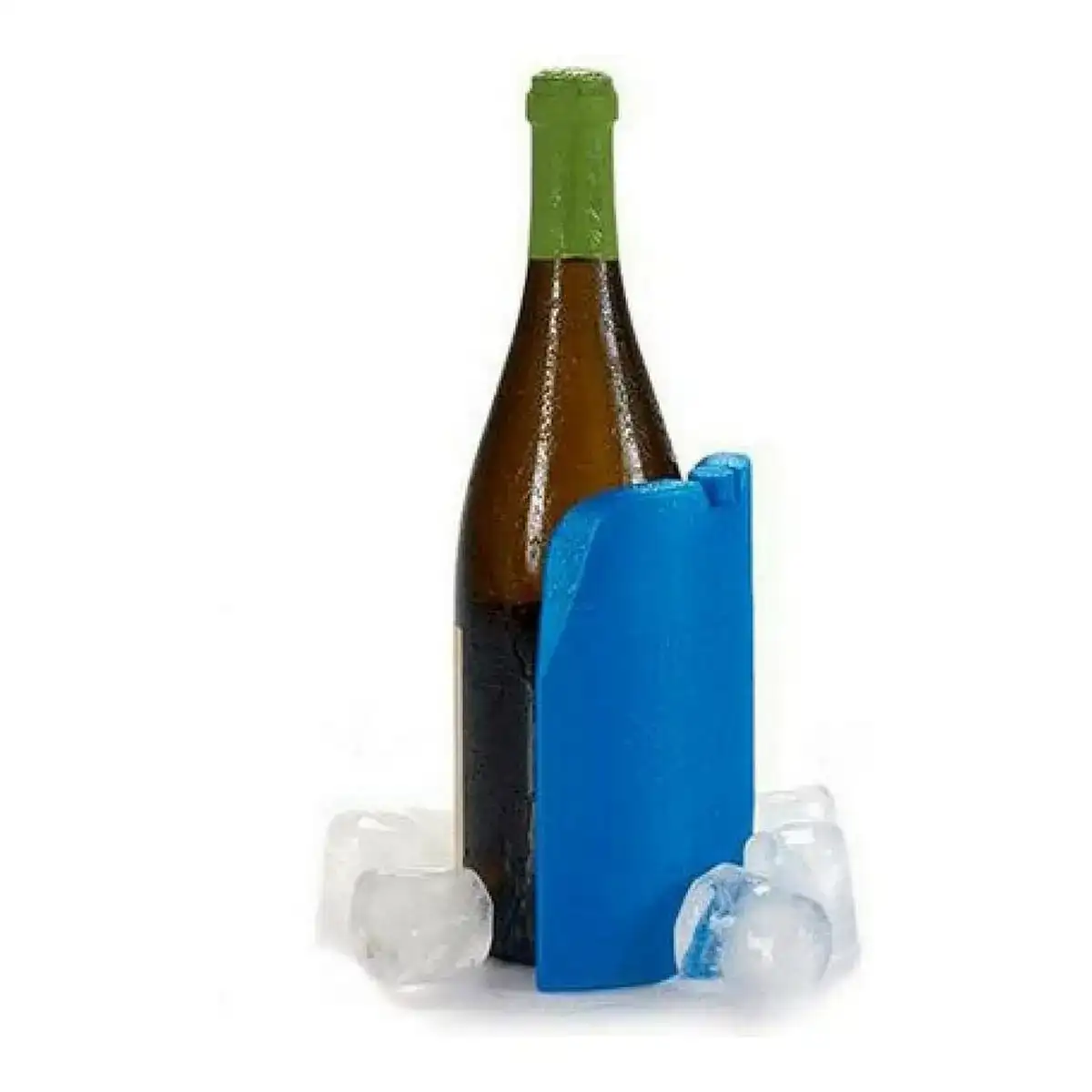 Refroidisseur de bouteilles 300 ml bleu plastique 4 5 x 17 x 12 cm_6444. DIAYTAR COTE D'IVOIRE - Là où le Chic Rencontre la Tradition. Naviguez à travers notre catalogue et choisissez des produits qui équilibrent l'élégance intemporelle et l'innovation moderne.
