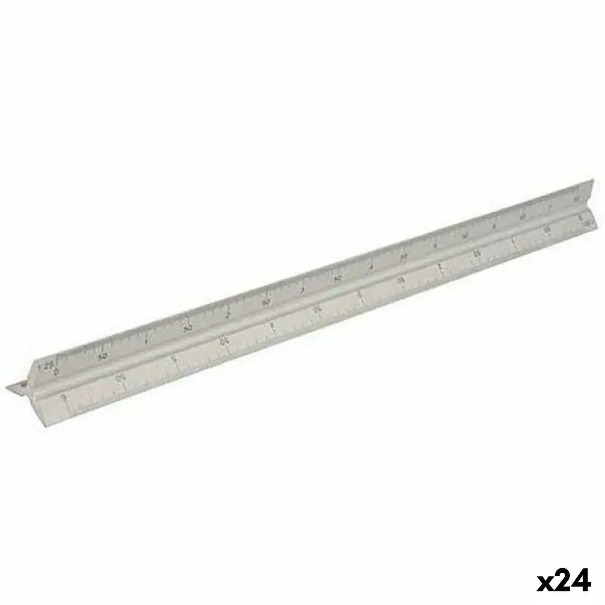 Regle a echelles faber castell triangulaire blanc 30 cm plastique dur 24 unites _4195. DIAYTAR COTE D'IVOIRE - Votre Passage vers l'Éclat et la Beauté. Explorez notre boutique en ligne et trouvez des produits qui subliment votre apparence et votre espace.