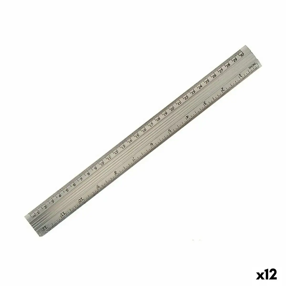 Regle aluminium argente 0 5 x 35 5 x 4 cm 12 unites _7897. Bienvenue sur DIAYTAR COTE D'IVOIRE - Votre Destination Shopping à la Côte d'Ivoireaise. Explorez notre boutique en ligne et découvrez une gamme variée de produits qui capturent l'esprit du Côte d'Ivoire.