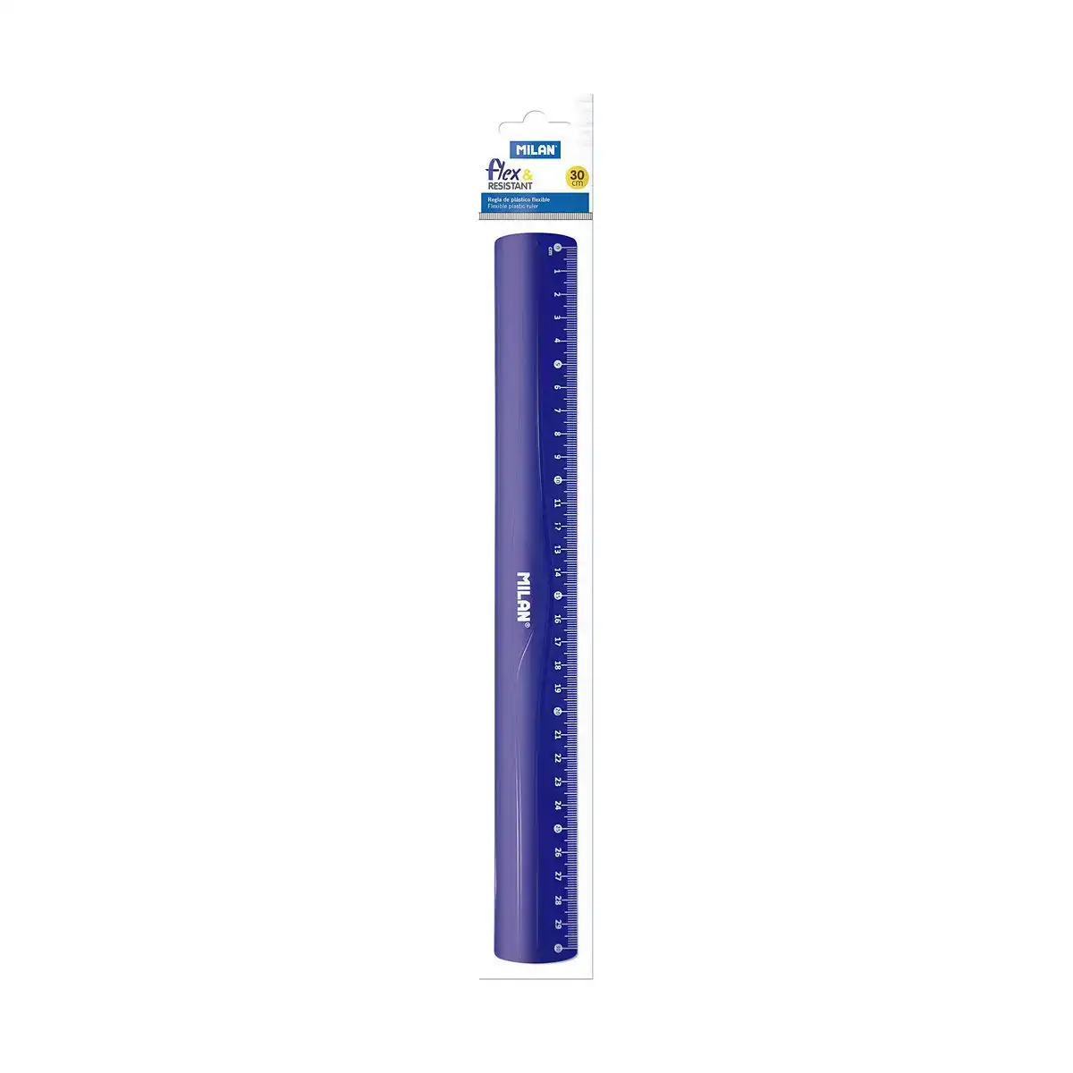Regle milan flex resistant 30 cm _6282. DIAYTAR COTE D'IVOIRE - Votre Destination de Shopping Authentique au Côte d'Ivoire. Plongez dans notre boutique en ligne pour découvrir des produits qui célèbrent la riche culture et l'artisanat du pays.