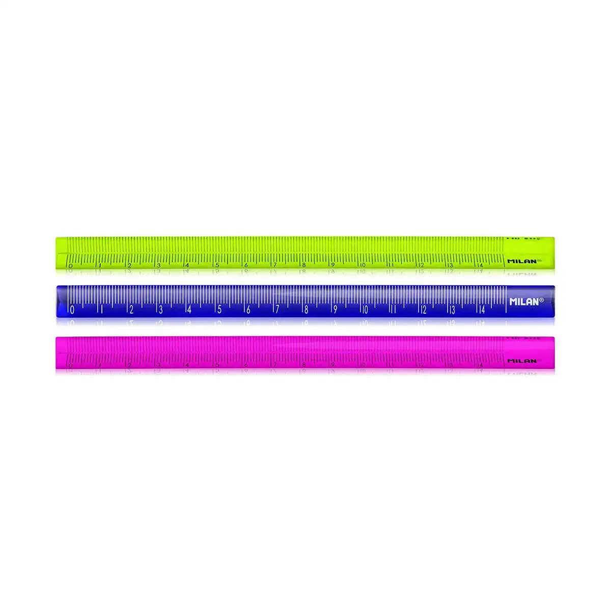 Regle milan multicouleur triangulaire 60 pieces flexible 15 cm_6382. DIAYTAR COTE D'IVOIRE - Où le Shopping Devient une Aventure Culturelle. Plongez dans notre univers de produits qui célèbrent l'héritage et l'artisanat du Côte d'Ivoire.