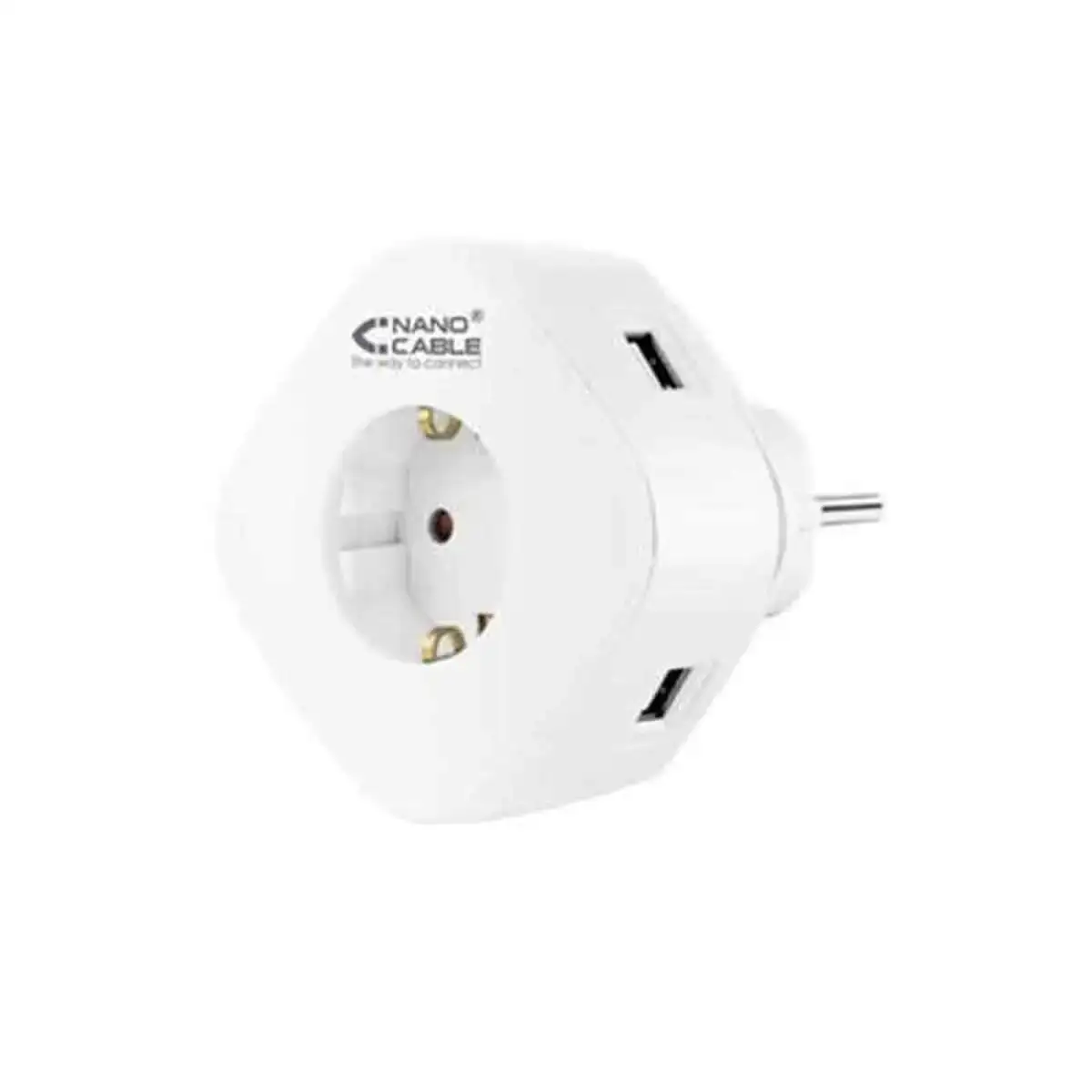 Reglette nanocable cargador universal con 3 usb s 2 usb a 1 usb c y enchufe integrado_8565. Bienvenue chez DIAYTAR COTE D'IVOIRE - Où Choisir est un Voyage. Plongez dans notre plateforme en ligne pour trouver des produits qui ajoutent de la couleur et de la texture à votre quotidien.