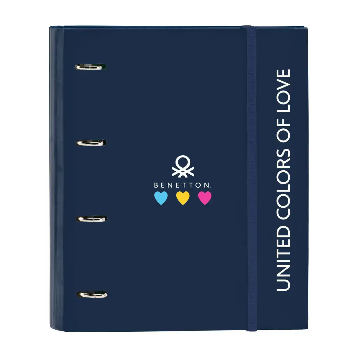 Reliure a anneaux benetton love blue marine 27 x 32 x 3 5 cm _7934. DIAYTAR COTE D'IVOIRE - Où Choisir Devient un Acte de Découverte. Découvrez notre gamme et choisissez des produits qui éveillent votre curiosité et élargissent vos horizons.
